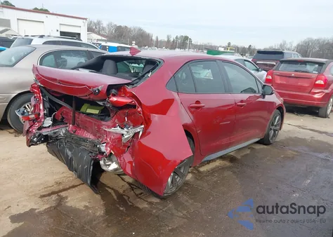 2026 Toyota Corolla Hybrid Hybrid Se from USA, damaged, VIN JTDBCMFE2T3118080